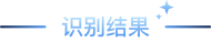 识别结果